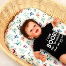 Hooyax Baby Lounger Cover for Boys and Girls, Newborn Lounger Slipcover Removable Infant Floor Seat Baby Nest Cover, Baby Padded Lounger Cover, Butterfly by TinyTreasures Baby Boutique