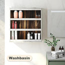 Nisorpa 3 Tier Spice Rack Wall Mount, Rustic Burnt Wood Wall Hanging Spice Rack Kitchen Spice Shelf Organizer for Seasoning Jars or Condiment Bottles, 19.68 x 3.35 x 21.25 Inches by CozyNest Decor