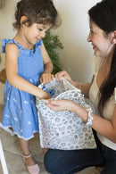Tiny Twinkle Mess-Proof Waterproof Wet Dry Bag | 2-Pack Reusable Wet Bags for Swimsuits & Baby Clothes | Leakproof Wet Bag for Travel & Diaper Changes for Baby (Black, White) by TinyTreasures Baby Boutique