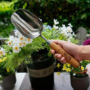 CYRUS Garden Trowel, 13" Stainless Steel Garden Shovel, Compact Garden Spade for Garden Plant Transplanting, Digging and Weeding by GreenHaven Gardens