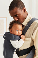 BabyBjörn Baby Carrier Mini, Anthracite, 3D Mesh | Newborn Carrier (7-25 lbs), Ergonomic, Easy-to-Use by TinyTreasures Baby Boutique