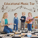 Montessori Musical Instruments for Toddlers, Wooden Baby Music Set with Drum, Flute, Clarinet, Chime Bar, Bells Cymbals, Natural Sensory Learning Toys for Boys Girls 1-3 Years Old by TinyTreasures Baby Boutique