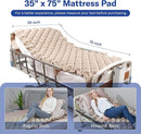 Alcedo Alternating Air Pressure Mattress Pad for Bed Sore and Ulcer Prevention, Hospital & Home Use Medical Mattress Topper for Bedridden Patient, Adjustable Ultra Quiet Pump and Waterproof Cushion by TinyTreasures Baby Boutique