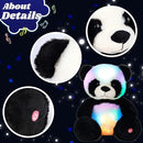 Cuteoy Glowing LED Panda Light-up Nightlight Toys Musical Plush Stuffed Animal Soft Singing Lullabies Birthday Christmas Plushies Gifts for Kids Boys Girls,10" by TinyTreasures Baby Boutique
