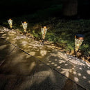 4-Pack Dragonfly Outdoor Decor Solar Pathway Lights, Metal Landscape Lighting for Outside Use: Patio, Yard, Lawn, Backyard, Walkway, Driveway – Gifts for Women, Mother, Grandmother by GreenHaven Gardens