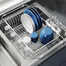 Dish Drying Rack in Sink, Small Dish Drainers for Inside Sink, Over The Sink Dish Racks, Stainless Steel Drying Rack with Utensil Holder, White by CozyNest Decor