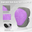 Kids Bike Helmet and Pads Set for Ages 2–14, CPSC Certified Adjustable Helmet with Knee Elbow Wrist Guards, for Skateboard, Scooter, Skating, Rollerblading, Multi-Sport Protective Gear by TinyTreasures Baby Boutique