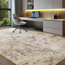 Kelarea 6x9 Rug for Living Room, Beige Washable Non-Slip Rugs, Modern Abstract Large Rugs Low Pile Soft Carpet for Bedroom, Kitchen, Dining Room, Classroom, Dorm, Nursery, Home Office by TinyTreasures Baby Boutique