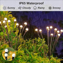 Solar Garden Lights – 40 LED Solar Firefly Lights, 10 LED Starburst Swaying Lights, Solar Outdoor Lights Waterproof Garden Decor for Yard Patio Pathway Lawn(4 Pack) by GreenHaven Gardens