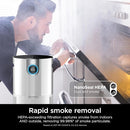 Shark Air Purifier for Home Large Room, Clean Sense Technology, HEPA Air Filter, 1000 Sq Ft, Kitchen, Filters Smoke, Captures 99.98% of Particles, Pet Dander, Pollutants, Dust, Allergens, HP201 by TinyTreasures Baby Boutique