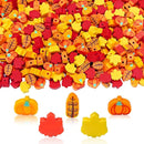 YQUQWN 200 PCS Fall Polymer Clay Beads Thanksgiving Maple Leaf Pumpkin Clay Beads for Jewelry Making Autumn Necklace DIY Bracelet Fall Accessories Party Supplies Craft Kits by TinyTreasures Baby Boutique