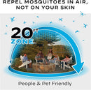 Thermacell E-Series Rechargeable Mosquito Repeller with 20’ Mosquito Protection Zone; Bug Spray Alternative; Scent Free by TinyTreasures Baby Boutique