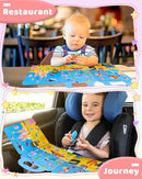 Benresive Reusable Sticker Books for Kids 2-4, Sticker Books for Toddlers 1-3 2-4, Toddler Travel Toys Activities Crafts Gifts - Ocean by TinyTreasures Baby Boutique
