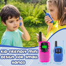 Walkie Talkies for Kids with Dinosaurs Silicone Sleeve, Toys for 3-7 Year Old Boys Girls, Kids Walkie Talkies 1000FT Range 2 Channels 2 Way RadioToy Gifts for 5-8 Year Old Boys Girls by TinyTreasures Baby Boutique