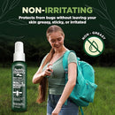 Insect & Mosquito Repellent, DEET-Free Naturally Derived Formula, Kid and Pet Friendly, Made in The USA, 4 Ounce Spray Bottle by TinyTreasures Baby Boutique