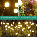 Solar Lights Outdoor Waterproof,6 Packs 48LED, Garden Decor, Patio Decor, Firefly Lights Solar Outdoor, Unique Gifts for Women by CozyNest Decor