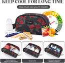 Small Cooler Bag Freezable Lunch Bag for Work School Travel,Leak-Proof Small Lunch Bag,Small Insulated Bag for Kids/Adults,Freezer Lunch Bags,Freezable Snack Bag,Mini Lunch Bag Fit for Yogurt by TinyTreasures Baby Boutique