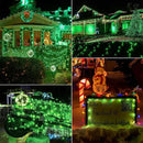 Green C7 LED Christmas String Lights, 25FT Shatterproof Christmas Lights with 25+1 Bulbs, Outdoor String Lights for Christmas Tree Patio Roofline Garden Yard Party Backyard Holiday Decorations by GreenHaven Gardens