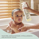 The Honest Company 2-in-1 Cleansing Shampoo + Body Wash for Sensitive Skin | Gentle for Baby | Naturally Derived, Tear-free, Hypoallergenic | Fragrance Free, 18 fl oz by TinyTreasures Baby Boutique