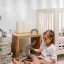 Vitruvi Cloud Humidifier for Bedroom | Large Humidifier Up to 600 sq ft | Cool Mist Humidifiers for Bedroom Quiet | Ultrasonic Humidifiers | 24 Hr Run Time - Oat by TinyTreasures Baby Boutique