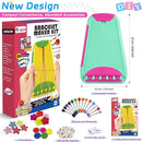 Arts and Crafts for Kids Ages 8-12,Friendship Bracelet Making Kit for Girl,Kids Jewelry Making Kit with 28 Pre-Cut Threads,Christmas Birthday Gifts for Ages 6 7 8 9 10 11 12 Year Old Green Rose by TinyTreasures Baby Boutique