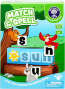 ORCHARD TOYS Match & Spell Game - New Art, Develop Your Children's Early Reading and Spelling Skills in This Updated, Fun Word-Building, 2 Ways to Play, for Ages 4+, Single or Multiplayer by TinyTreasures Baby Boutique