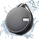 INSMY C12 IPX7 Waterproof Shower Bluetooth Speaker, Portable Small Speaker, Speakers Bluetooth Wireless Loud Clear Sound Support TF Card Suction Cup for Kayak Canoe Beach Gift (Black) by TinyTreasures Baby Boutique