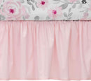 Bedtime Originals Blossom Pink Watercolor Floral 3-Piece Baby Crib Bedding Set by TinyTreasures Baby Boutique