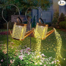 2 Pack Watering Can with Lights,Solar Lanterns Outdoor Hanging Waterproof Garden Decor,Solar Outdoor Garden Decorative,Decorations for Lawn Path Patio by GreenHaven Gardens