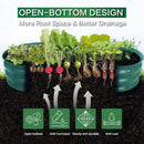 Gardmax 2 Pack Galvanized Raised Garden Bed, Lightweight Planter Boxes Outdoor with Easy Assembly, Large Garden Bed for Vegetables, Fruits, Flower Dark Green by CozyNest Decor