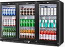 Beverage Refrigerator, 53.15W Inch 12 Cu.Ft Drink Fridge, Back Bar Beer Fridge with 3 Glass Door, 35.43" Height Beverage Cooler, Built-in & Undercounter Commercial Back Bar Cooler for Kitchen Shop Bar by CozyNest Decor