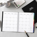 2026 Monthly Planner - 2026 Planner/Calendar, JAN 2026 - DEC 2026, Monthly Planners with Colorful Tabs, Planners for Daily Organizing - Waterproof Cover (8" x10", Notes Pages, Black) by TinyTreasures Baby Boutique