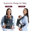 Momcozy Baby Carrier - Ergonomic, Cozy and Lightweight Carrier for 3-24 Months, Effortless to Put On, Ideal for Hands-Free Parenting, Enhanced Lumbar Support, Starry Night by TinyTreasures Baby Boutique