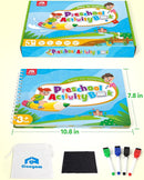 Coogam Pencil Control Tracing Workbook, Learn to Write Alphabet ABC Letters Numbers Handwriting Book Fine Motor Montessori Educational Toy Gift for Preschool Kids by TinyTreasures Baby Boutique