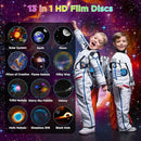 Galaxy Projector, 12 in 1 HD Planetarium Astronaut Galaxy Projector for Bedroom, Galaxy Star Night Light Projector for Kids Adults Gaming Room/Party/Home Décor by TinyTreasures Baby Boutique