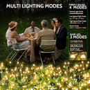 AOSEA Solar Lights Outdoor, Waterproof Fairy Lights Sway by Wind, Firefly Lights for Patio Pathway Outdoor Garden Decor, 4 Pack, Warm White, AOYHG-004 by GreenHaven Gardens