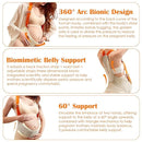 Upgranded Pregnancy Belly Band, Belly Support Belt for Pregnant Women with Adjustable Straps, Back Support, Waist Support Belt for Pregnancy (Orange, Small) by TinyTreasures Baby Boutique