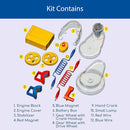 Thames & Kosmos Motors & Generators Science Kit | 25 Guided STEM Experiment Lessons | 48 Page Color Student Guide | Grades 3-6 | Ages 8+ | Play & Learn | Parents' Choice Silver Award Winner by TinyTreasures Baby Boutique
