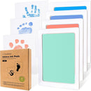 4-Pack Inkless Baby Hand and Footprint Kit - Mess Free Ink Pad for Newborn Keepsake, Dog Nose & Paw Print Kit, Clean Touch Ink Pad for Baby Hand & Footprints, Ideal New Mom Gifts (Popsicle, L) by TinyTreasures Baby Boutique