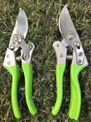 Garden Shears, Japanese Pruning Shears for Heavy Duty, Flowers Herbs Grapes Plant and Branch Cutters, Clippers, Trimmers, Scissors (Green) by GreenHaven Gardens