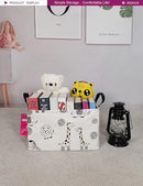 Rectangular Storage Basket Fabric Organizer Bin for Toys,Books,Clothes,Gifts,Pets-Perfect for Home,Office,Nursery,Dorm,Shelf(Rec-Animals) by TinyTreasures Baby Boutique