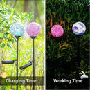 VCUTEKA Solar Garden Decorative Lights Outdoor, Mosaic Solar Light Waterproof LED Pathway Stake Light for Landscape Patio Yard Deck Walkway Decoration, 2 Pack by GreenHaven Gardens