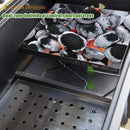 Captiva Designs Extra Large Charcoal BBQ Grill with Oversize Cooking Area(794 SQIN), Outdoor Cooking Grill with 2 Individual Lifting Charcoal Trays and 2 Foldable Side Tables by GreenHaven Gardens