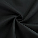 sancua 2 Pack Small Square Tablecloth 24 x 24 Inch Black, Stain and Wrinkle Resistant Washable Polyester Table Cloth Decorative Solid Fabric Table Cover for Nightstand End Bedside Tables by CozyNest Decor