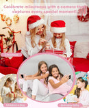 WONNIE Digital Camera 56MP, FHD 1080P Point & Shoot Camera with 32GB SD Card, 2 Batteries, and Lanyard, Ideal for Kids & Teens, Suitable Gift for Girls，Pink, 2-Pack by TinyTreasures Baby Boutique