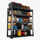 Heavy Duty 5-Tier Shelving Unit 3000LBS Capacity - Adjustable Steel Garage Shelves for Warehouse, Basement Storage(77''H x 39.4''W x 13.8''D) by GreenHaven Gardens