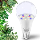 Grow Light Bulbs for Indoor Plants Full Spectrum E26 A19 10W,Grow LED Light Bulb with Balanced Spectrum 5000K Blue Red for Seeds Greens Laboratory,School,Greenhouse, Indore Garden, Hydroponic,1Pcs by GreenHaven Gardens