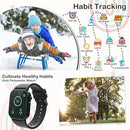 Kids Watch Boys with 32 Games Toys for Ages 5-12 Smart Watch for Kids with HD Touch Screen Video Camera Music Player Pedometer Learn Cards Audiobook, 10 9 8 7 6 5 Year Old Boys Birthday Gifts by TinyTreasures Baby Boutique