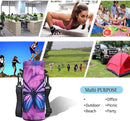 AUPET Water Bottle Carrier,Insulated Neoprene Water bottle Holder Bag Case Pouch Cover 1000ML or 750ML,Adjustable Shoulder Strap, Great for Stainless Steel and Plastic Bottles by TinyTreasures Baby Boutique