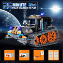 STEM Building Toys for Boys 6-12, 5in1 Remote & APP Controlled Car/Tank/Robot/Tracked Racer STEM Building Kit, RC Car 552 Pcs Educational Learning Building Blocks for Kids, RC Car Set for Boy Girls by TinyTreasures Baby Boutique